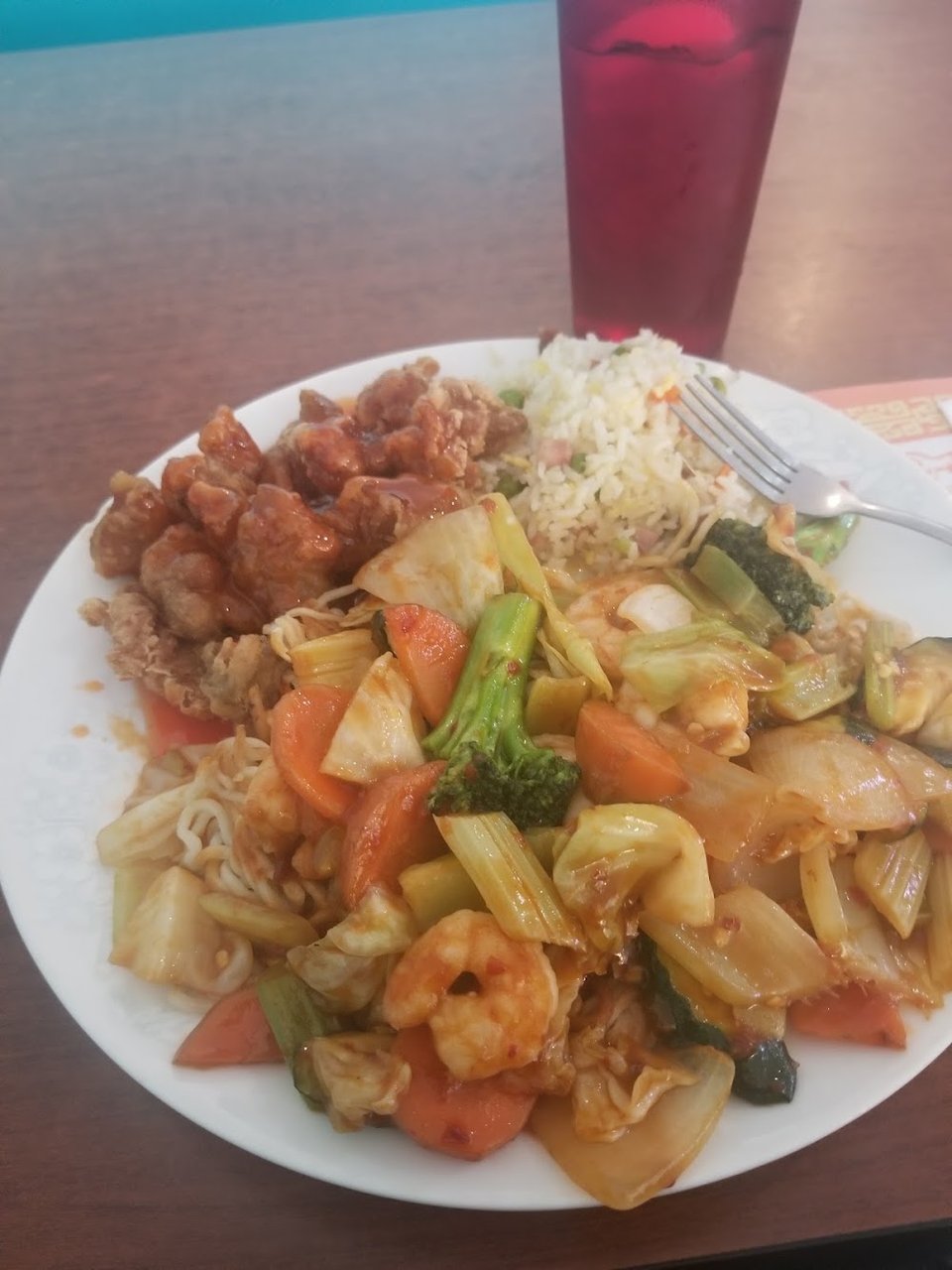 Boild Shrimp Chop Suey